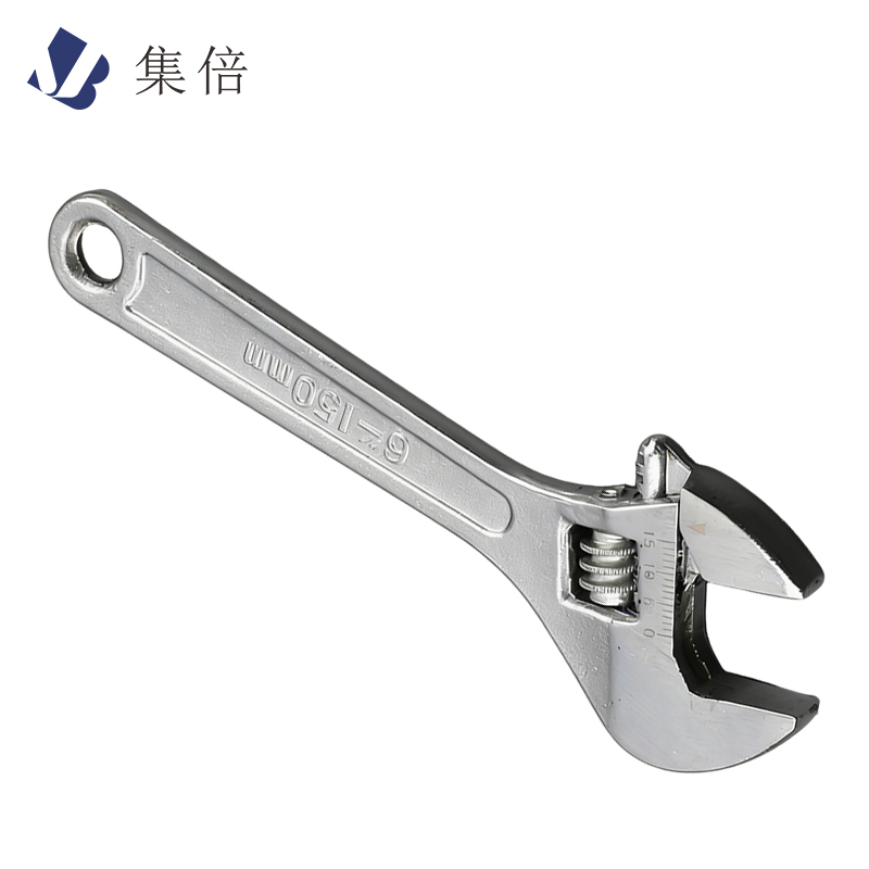 集倍 活动扳手 珍珠镍6寸/把高清大图