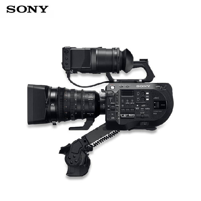 索尼(SONY)PXW-FS7M2K专业数码摄像机4K手持摄录一体机 套餐 约884万像素3.5英寸显示屏