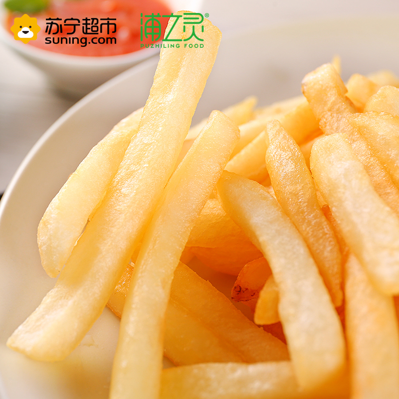 浦之灵 冷冻蔬菜 原味牛排冷冻薯条 400g/袋 粗薯条