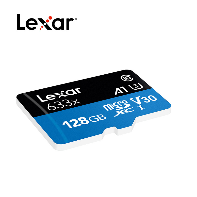 雷克沙(LEXAR) 128G 读速95MB/s TF卡 UHS-I V30 A1 U3 633x 高速存储卡
