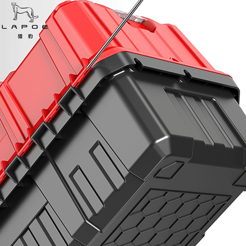 猎豹工具箱收纳箱 折叠三层23寸LBA1/个高清大图