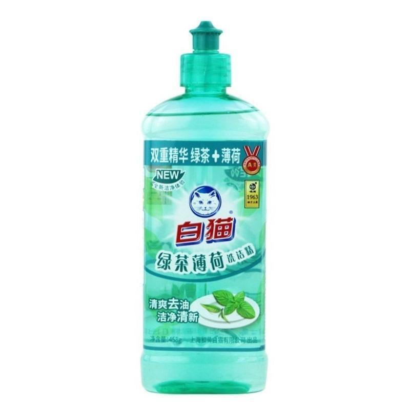 458g绿茶薄荷洗洁精 2瓶9元