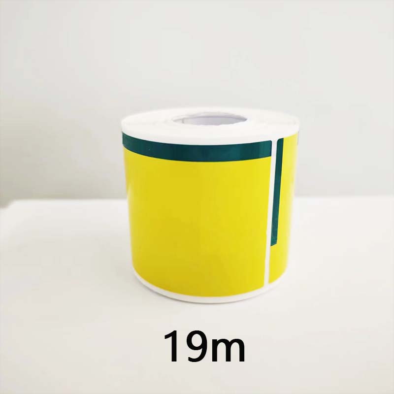聚墨(JUM) JCA88-19-YL 88mm*19m 标签胶贴(计价单位:卷)黄色高清大图