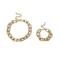 金色0268 . Necklace female personality geometric cold wind sau