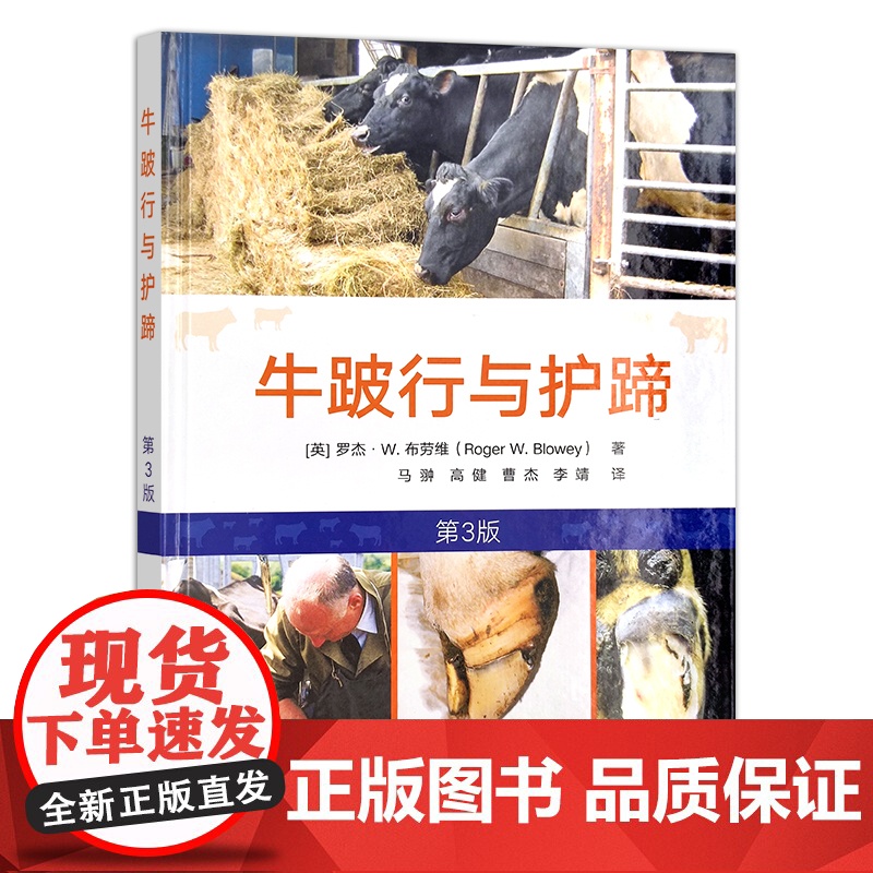 牛跛行与护蹄 第3版 牛病 蹄病防治 牛蹄 蹄子 29942高清大图