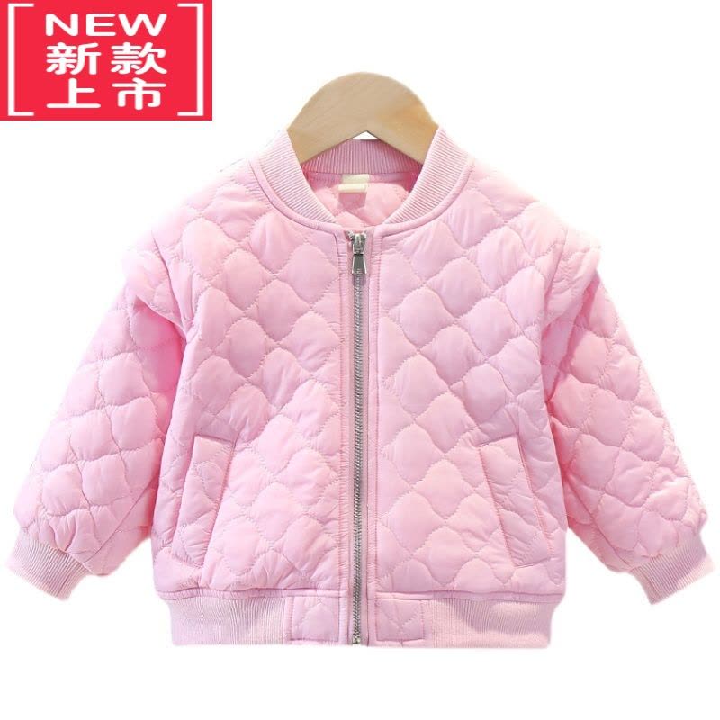 可莉允女童棉衣冬季2022年新款韩版儿童保暖加厚棉服小女孩洋气夹克外套图片