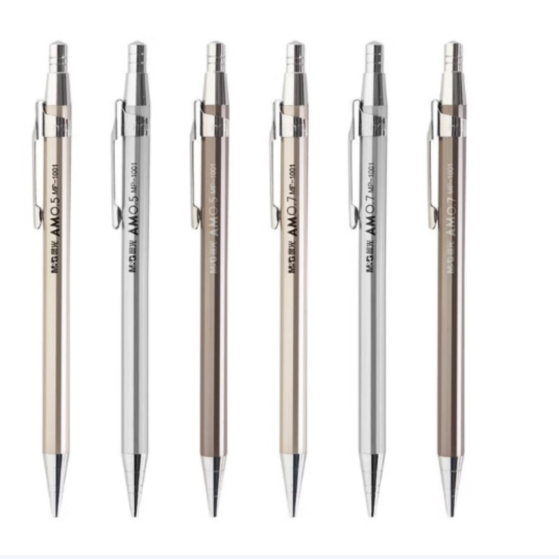 晨光(M&G) MP1001 自动铅笔 铁杆黑0.5mm 36支装 AMP10101110596C