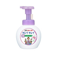 LION 狮王儿童泡沫洗手液 有香型 花香 瓶装 250ml 日本原装进口 3-6岁,6岁以上