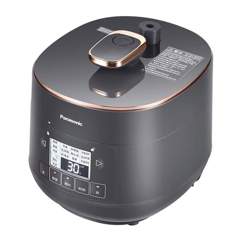 松下(Panasonic)可拆洗内外盖2L电压力锅电饭锅 SR-PB201-H