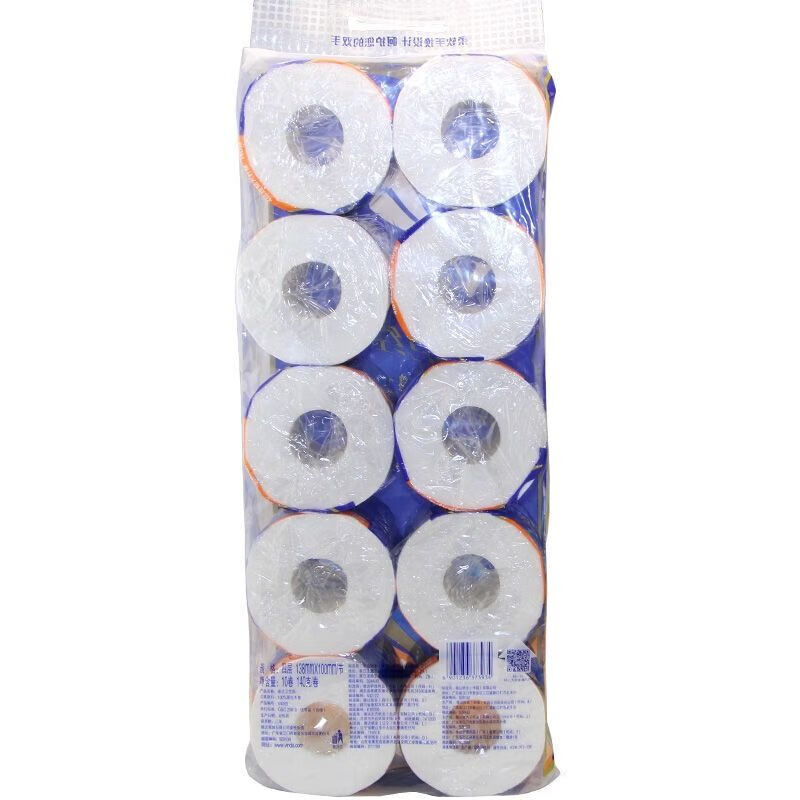维达 超韧有芯卷纸2000克 每提10卷*2提(新老包装随机发货)高清大图