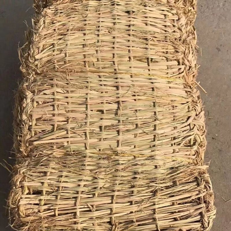3M 兔草垫子稻草帘防汛草包护坡草袋防滑草草袋60*100CM草袋/草垫10个高清大图