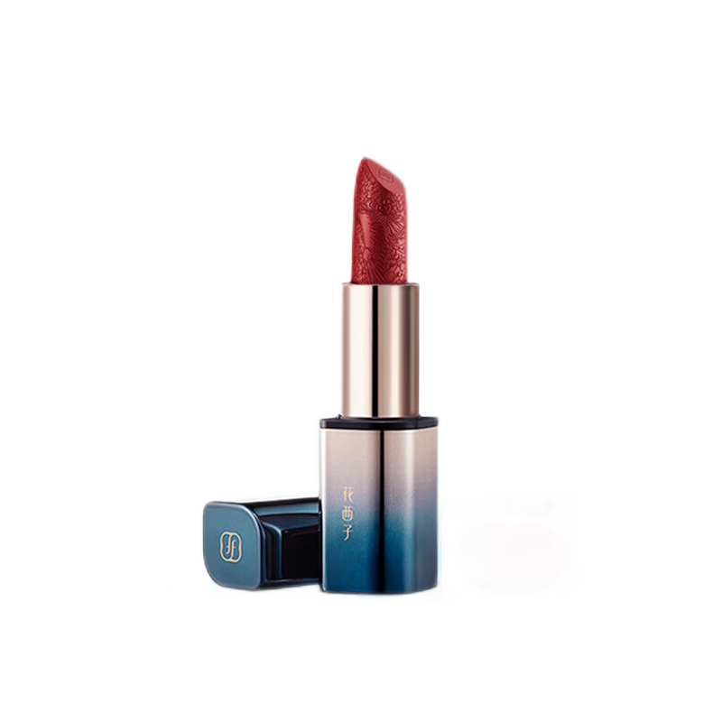 花西子花隐星穹口红半哑光版-黛色版-M408子期绣-3.2g高清大图