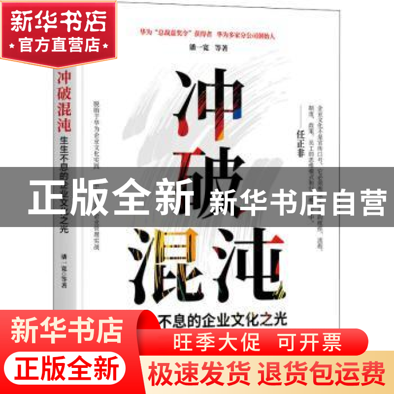 正版 冲破混沌:生生不息的企业文化之光 潘一宽 等著 机械工业出