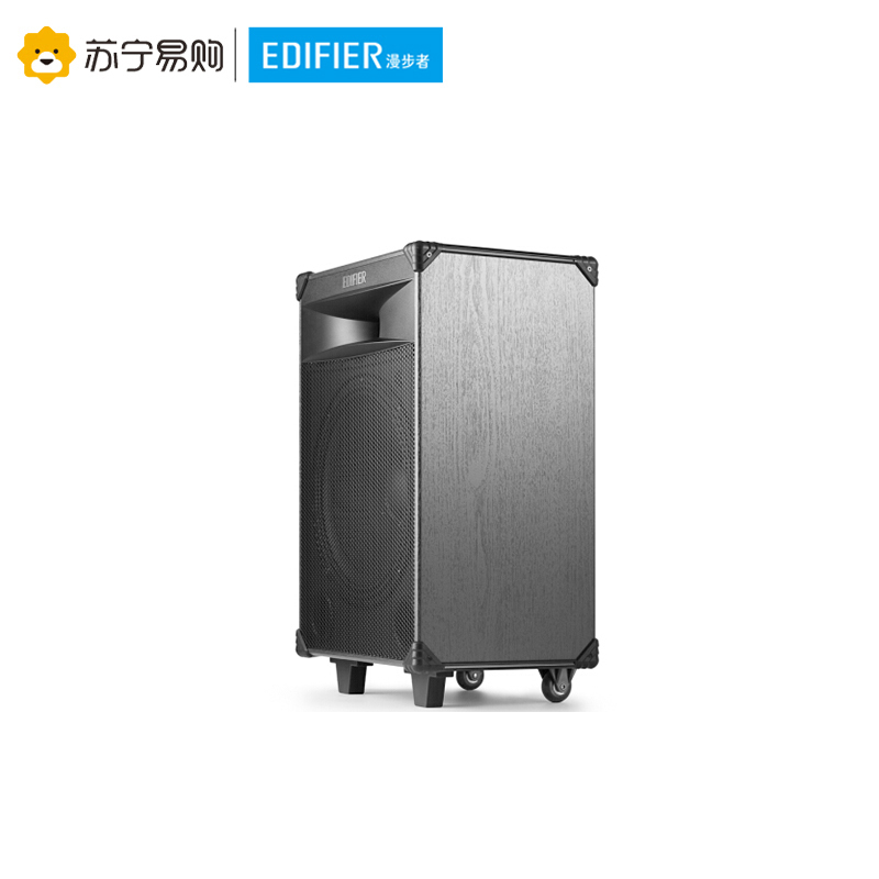 EDIFIER/漫步者 PW312移动蓝牙音响广场舞K歌拉杆音箱户外话筒