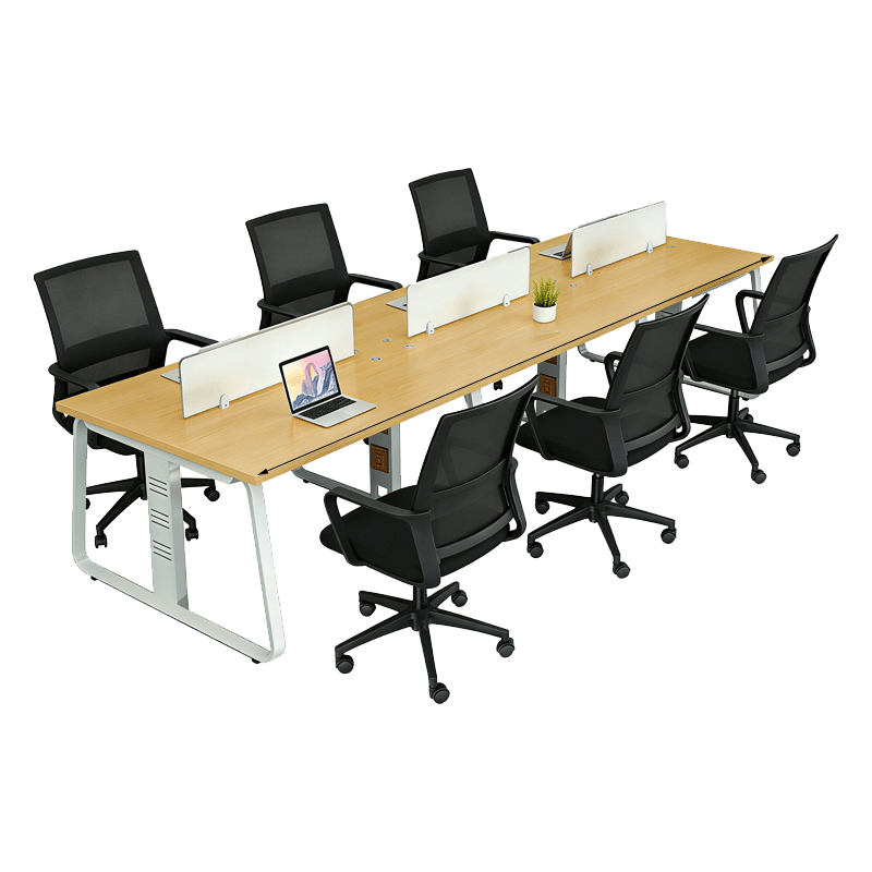 臻远职员办公桌六人位