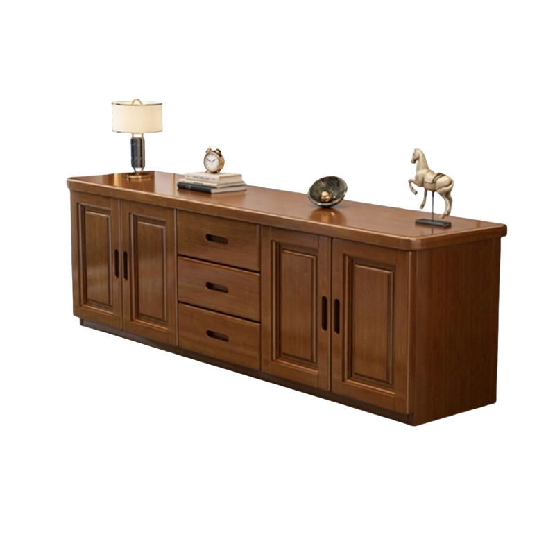 豫龙都 实木电视柜 加高 个高清大图