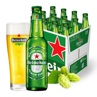 喜力(Heineken)啤酒500ml*12瓶 整箱装