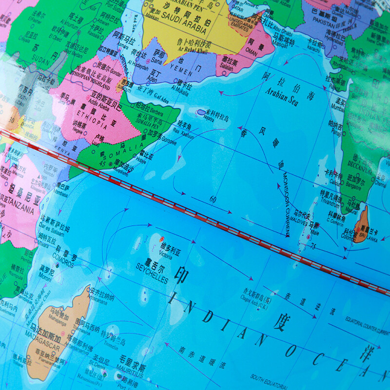 得力(deli) 3031 地球仪10cm(彩色)(台)