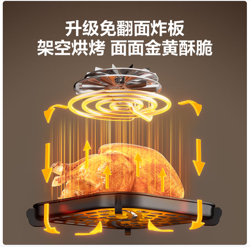 苏泊尔智能控温电炸锅多功能健康烹饪不粘内胆家用厨房神器高清大图