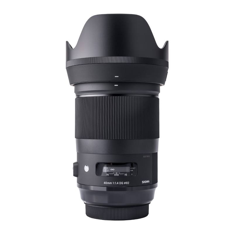 适马(SIGMA) 40mm F1.4 DG HSM | Art 索尼E卡口 全画幅大光圈 标准定焦镜头 拍婚庆82mm