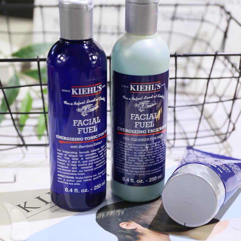 科颜氏男士保湿礼盒-250ml+250ml+125ml高清大图