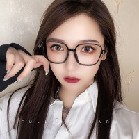 [顺丰]尚境新款TR90网红大框眼镜ins风镜架时尚潮防蓝光眼镜近视眼近视镜镜框