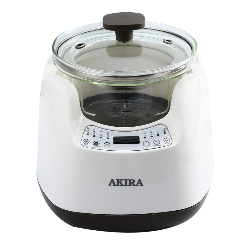 爱家乐(AKIRA) 1.8L养生多功能玻璃智能电炖锅 (K18 pro)