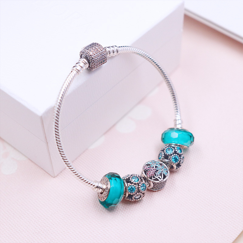 pandora潘多拉手链女925银火烈鸟时尚饰品520送女友生日佳选