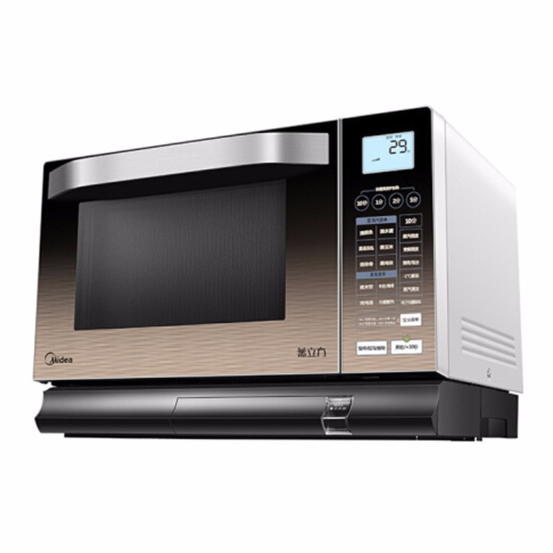 美的(Midea)X5-251C微波炉家用 变频微波炉 蒸立方 蒸汽烤箱微蒸烤一体机