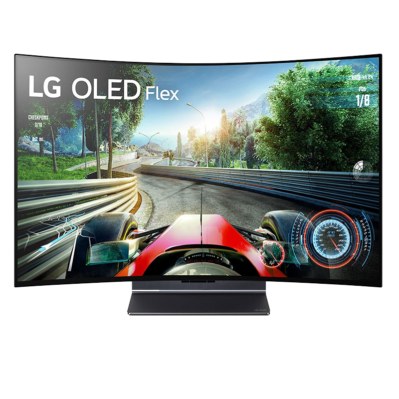 LG 柔性OLED变形曲面42英寸平板电视电竞游戏显示4K 120HZ高刷 音画芯片原装进口 柔性曲屏42LX3QPCA