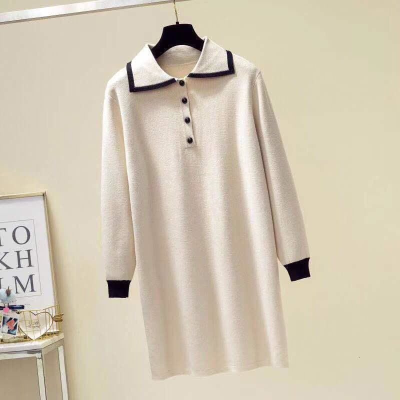 迪鲁奥(DILUAO)LYL 孕妇装 哺乳衣外出 月子服秋冬 哺乳衣外出秋装 哺乳针织毛衣裙中长款连衣裙F778-53图片