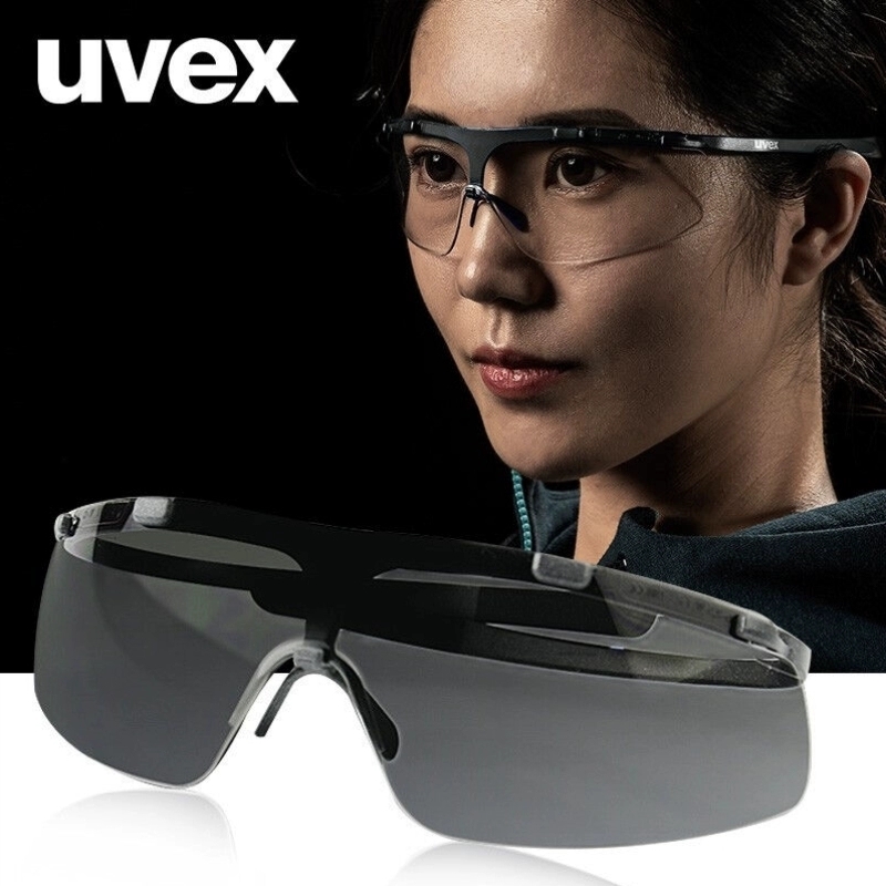 UVEX防护眼镜9072213护目镜挡风透明骑行防尘劳保打磨高清大图