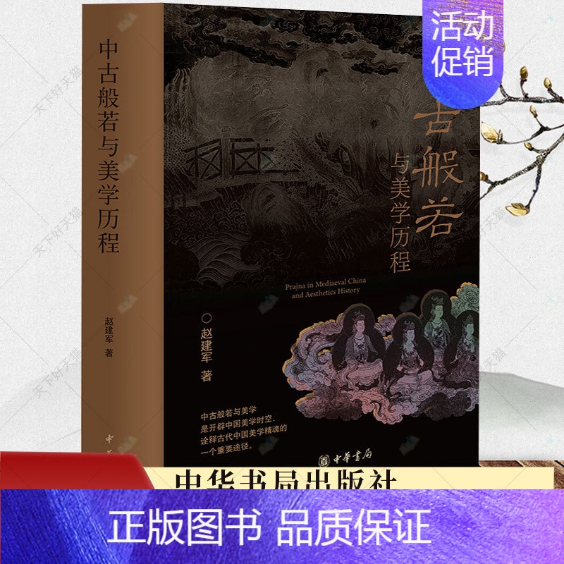 【正版】中古般若与美学历程 赵建军 美术历史 知识 古代 禅宗南宗 文学艺术 经典名家作品集书籍97871011634