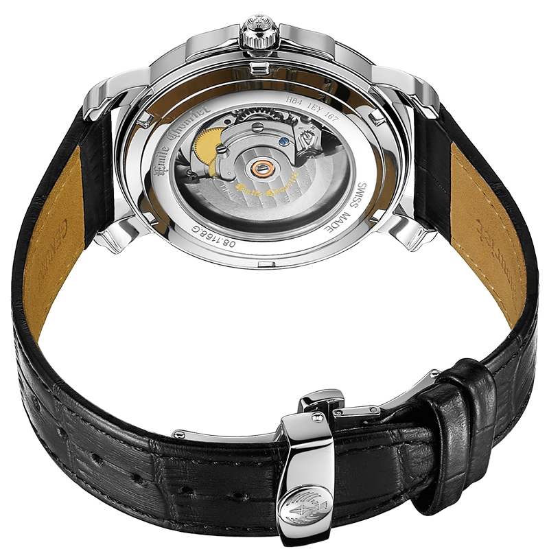 emilechouriet瑞士艾米龙表莱蒙系列男士机械表081168g4268292