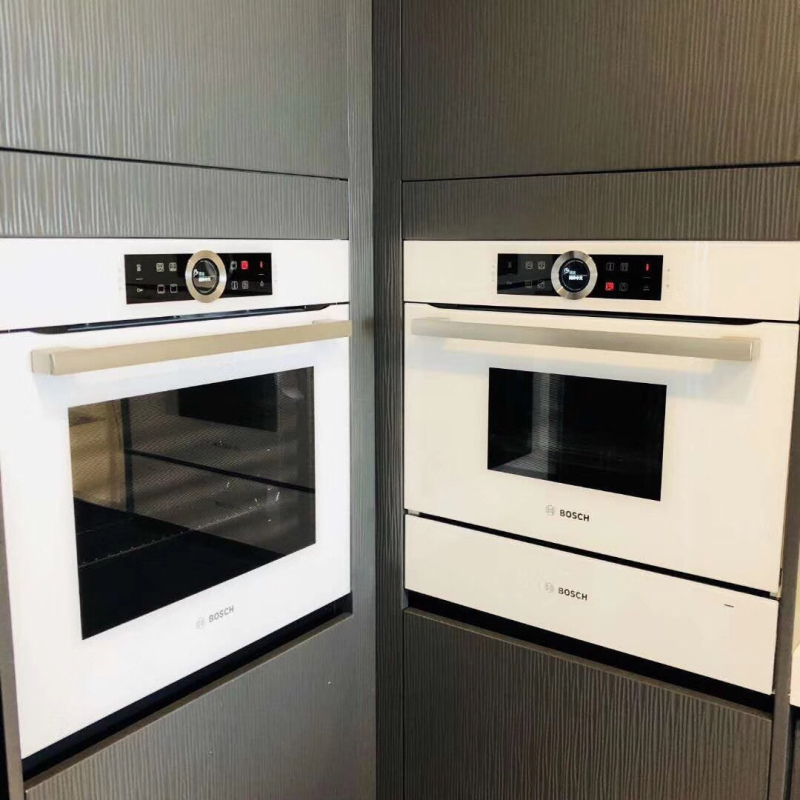 Bosch/博世 CDG634BW3W 法国原装进口 全新智能 触控环 嵌入式蒸箱 大容量38L 白色高清大图