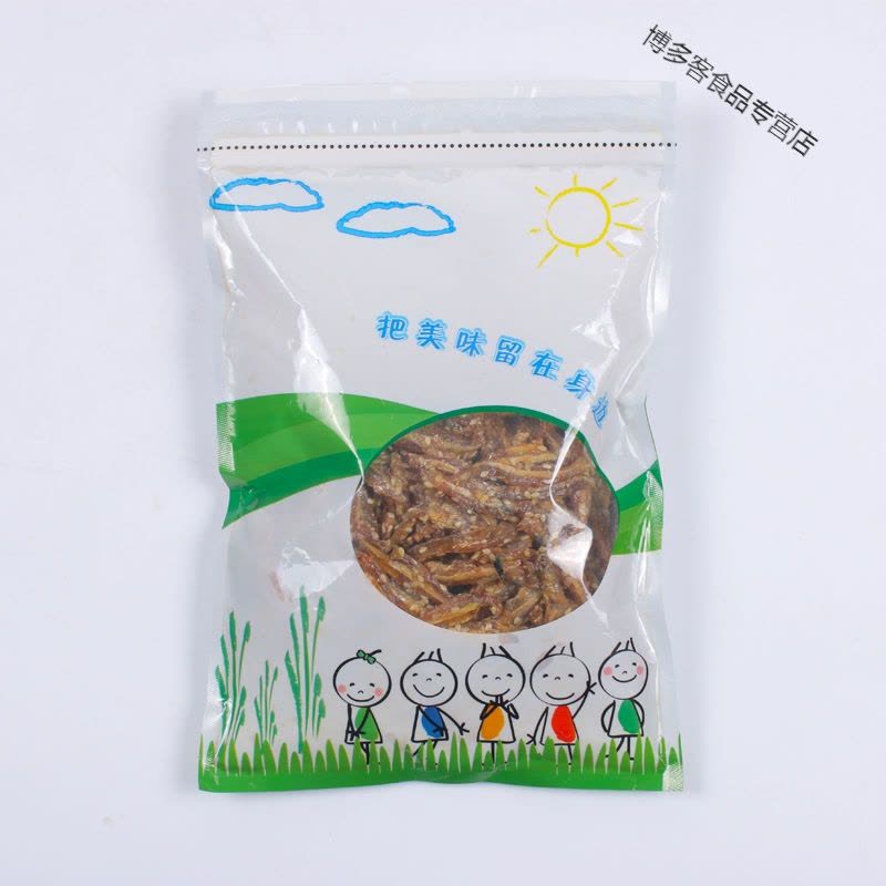 海味零食 即食香辣银鱼仔500g/250g芝麻小银鱼干麻辣小鱼袋装图片