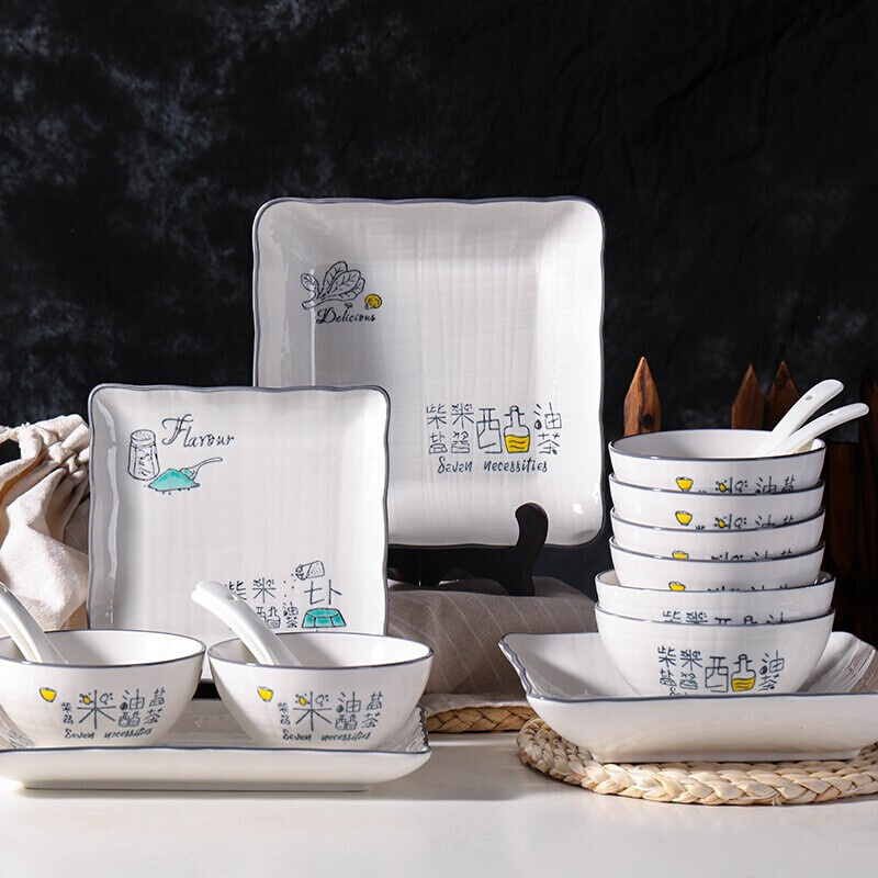 顺祥18头套装餐具(家的味道)471312