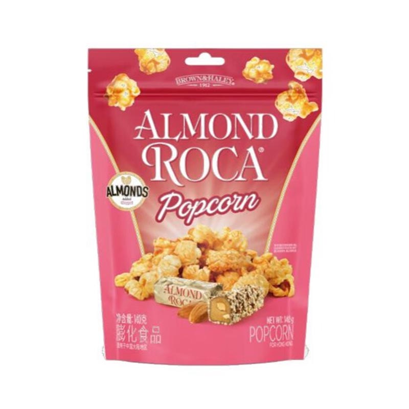 乐家 太妃黄油扁桃仁味爆米花 140g 袋高清大图