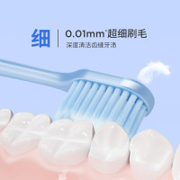 BOP波普专研CARES 宽头护龈牙刷(丁香紫)单支