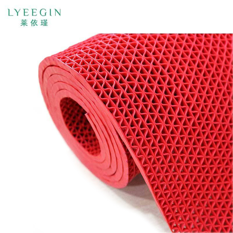 莱依瑾 LYEEGIN S型镂空地垫 宽1.8m(厚5.0mm) /米高清大图