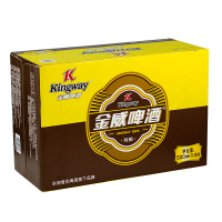 雪花啤酒(Snowbeer)金威纯酿8度500ml*24听 大规格实惠装