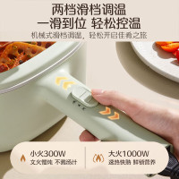 苏泊尔(SUPOR)电煮锅 小电锅 电热锅 多功能电蒸锅 电炒锅一体 学生宿舍火锅2.6L多用途H2020FK842A
