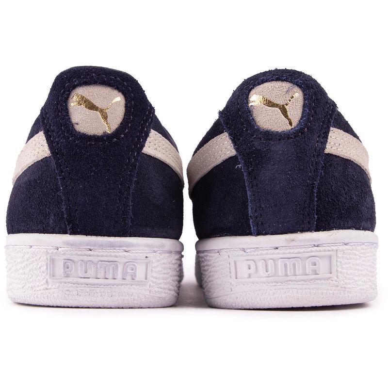 彪马(Puma)儿童经典休闲板鞋海军蓝低帮运动鞋