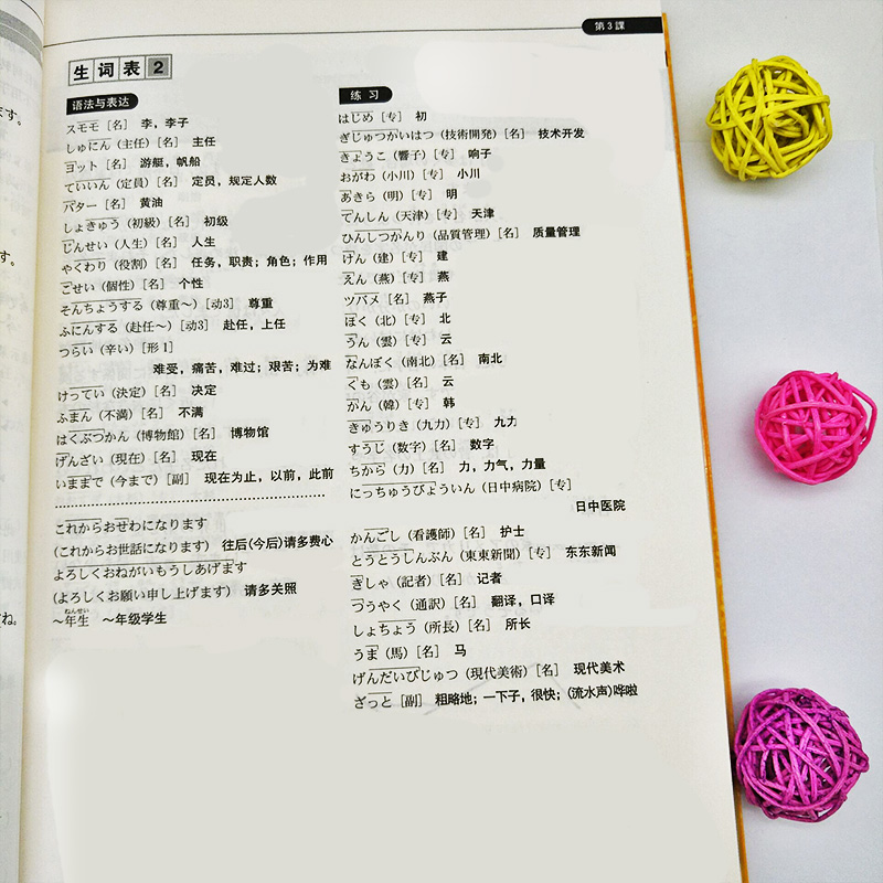 [友一个正版]新标准日本语中级第二版中日交流标准日本语大家的日本语日语教材人教版日语自学入门零基础综合日语口语新编日语高清大图