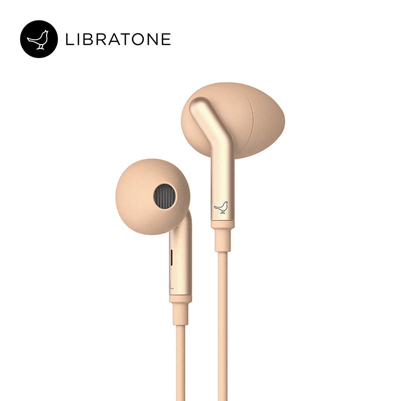 libratone(小鸟音响)Q ADAPT Lightning接口/苹果耳机/可调节降噪耳机 金色