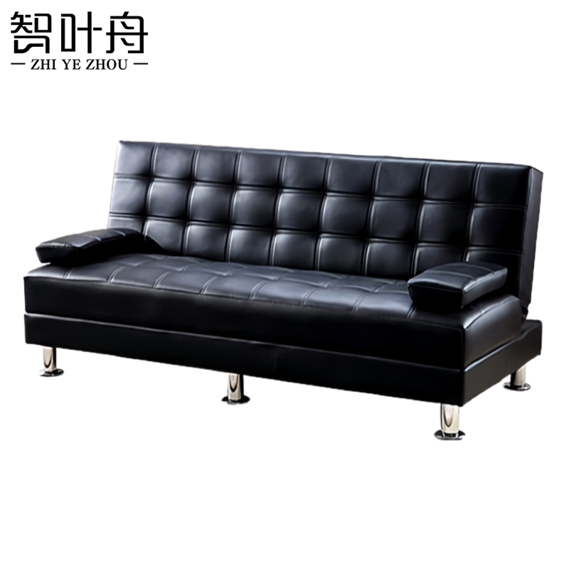 智叶舟办公折叠沙发三人位180*90*80cm张高清大图