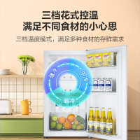 海尔(Haier)冰箱小型家用单门90升白色小冰箱BC-90GHSDE0W9