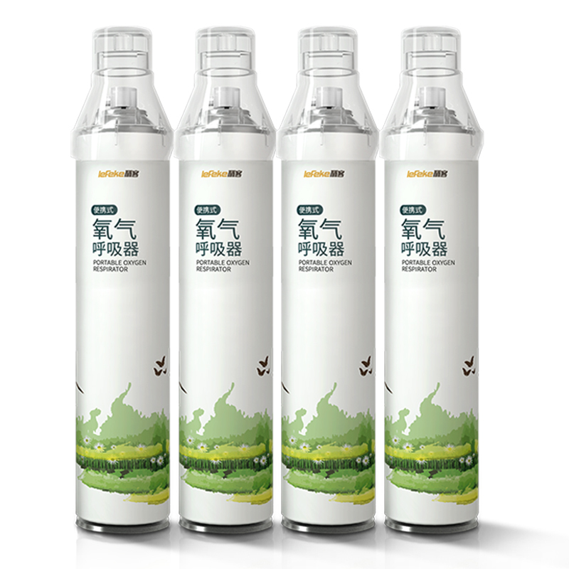 四瓶装孕妇家用吸氧机老人鼻吸面罩式氧气罐高原旅游户外便携呼吸器