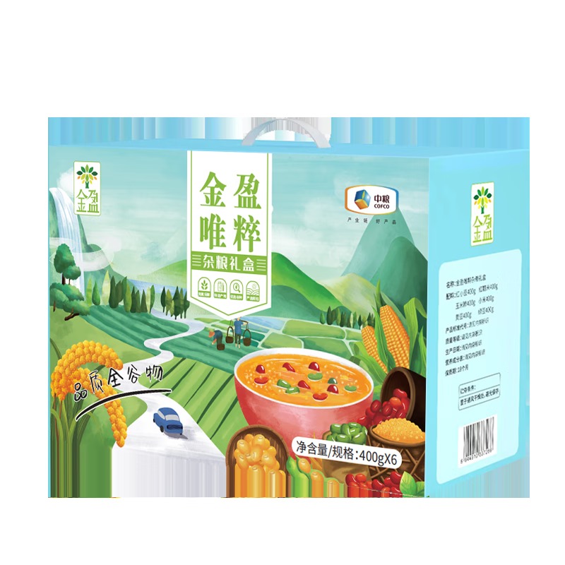 中粮金盈 唯粹杂粮礼盒 2400g