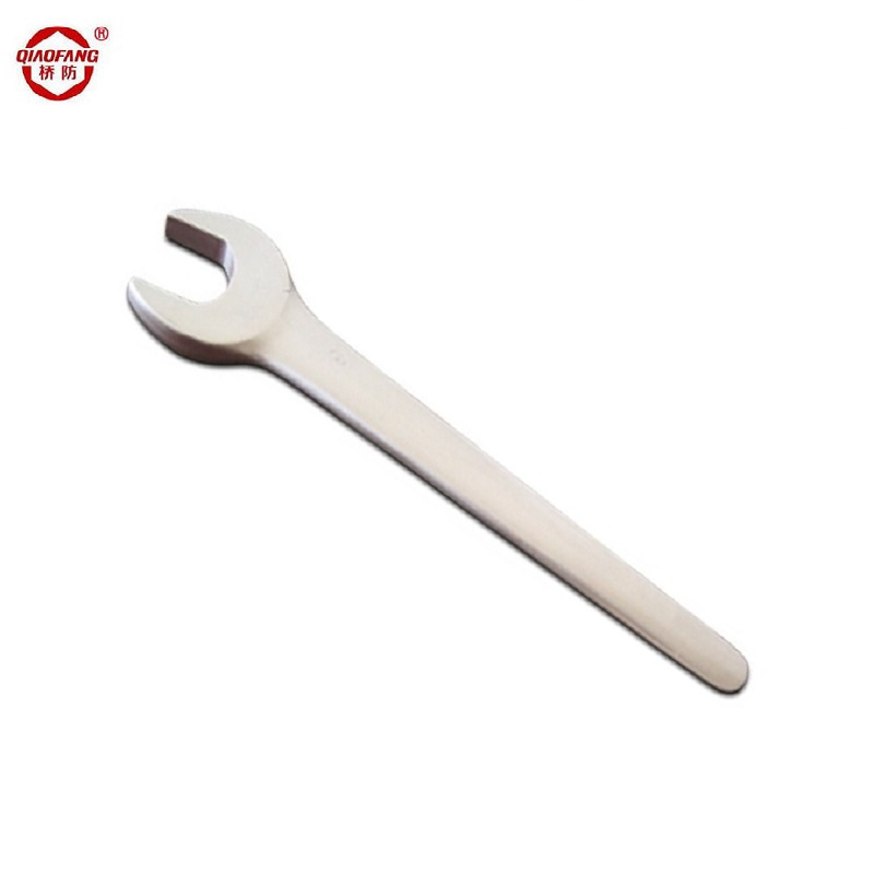 桥防(QIAOFANG) QF5105钛合金无磁单头呆扳手 航空 航天 医疗用呆扳手 14mm